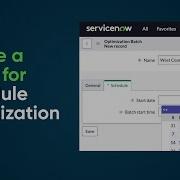 Schedule Optimization Create A Batch