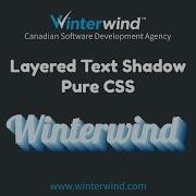Layered Text Shadow With CSS