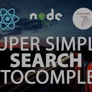 Auto Complete Search Fields With React Node And Framework7 Tutorial