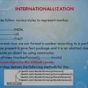 Lesson 2 I18n NumberFormat Class In Internationalization In Java Programming