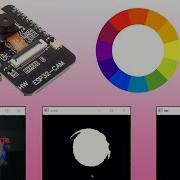 Color Detection Tracking With ESP32 Camera OpenCV