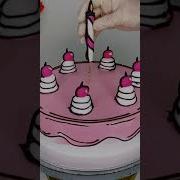 Realistic Comic Cartoon Cake Comic Cartoon Trend Cake Shorts