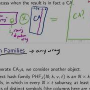Perfect Hash Families COSC480 Interaction Testing 4 15