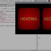 Heating Security Control Part 3 Raspberry Pi Coding Python Tkinter Gui