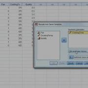 Recoding A Variable In The Same Column SPSS