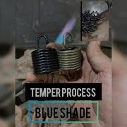 How Blue Shade On Spring And Temper Process