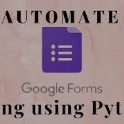 Автоматизация веб сайтов с помощью Python заполнение и отправка форм
