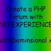 How To Create A Fourm With PHP Ep12 MultiDimensional Arrays