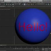 Easy Way To Add Text To An Object In 3ds Max