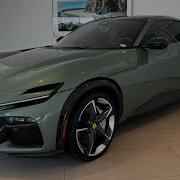 2024 Ferrari Purosangue Verde Dora