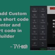How To Add Custom Block Via Short Code In Elementor And Find Short Code In Fusion Builder Avada