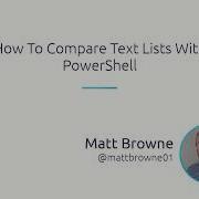How To Compare Text Lists With PowerShell