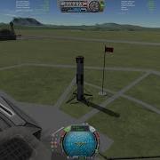 KSP Autonomous Falcon 9 Booster Landing Test With KRPC Python