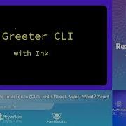 Adir Amsalem ReactNext 23 Writing Command Line Interfaces CLIs With React Wait What Yeah