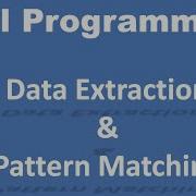 Perl Lecture12 Data Extraction Using Regular Expression Regex Pattern Matching