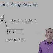 Dynamic Array Resizing Data Structure Algorithm 8th Class
