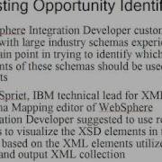 Using XML Summaries To Visualize The Artifacts In XSD Mapping Tool