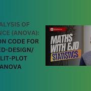 34 Python Code For Mixed Design Or Split Plot ANOVA Analysis Of Variance