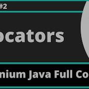 Selenium Java Training Session 2 Locators