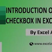 Introduction Of Checkbox In Excel VBA Excel Avon