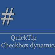 QuickTip 137 C Tutorial Select Checkbox Dynamic Visual Studio NET OfType