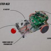 SP DMRO AGV Project AGV With 3D Printed Gripper With Pulley System