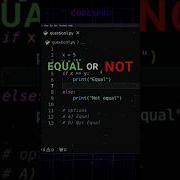 Python Equality Confusion Challenge Python Programming Coding Pythonprogramming