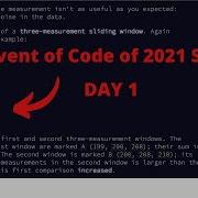 Day 1 Solution In JavaScript Advent Of Code 2021