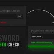 Password Strength Checker JavaScript Password Strength Meter With Regex