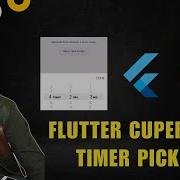Flutter Cupertino Timer Picker