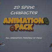 2D Spine All Animation Preview Unity Spine Unity Asset Store