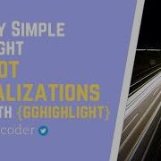 Easy Pretty Ggplot Visualization Highlight With Gghighlight In R