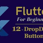 Flutter Tutorial For Beginners 12 DropDown Button