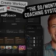 Manage All Areas Of Your Personal Training In Notion PRO COACH Template Demo