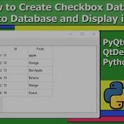 How To Create Checkbox Data Insert Into Database And Display In Table