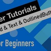 Flutter Tutorial For Beginners 18 ElevatedButton TextButton OutlinedButton