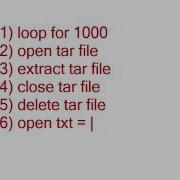 PicoCTF Like1000 Unzip 1000 Tar Files With Python