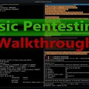 Basic Pentesting Tryhackme Cybersecurity Hacking