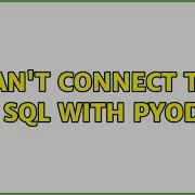 Ubuntu Can T Connect To MS SQL With Pyodbc 2 Solutions