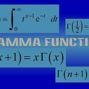 ADVANCED Gamma Function For Beginners