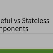 8 React 18 With TypeScript Stateful Vs Stateless Components