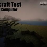 New Computer FPS Test Fraps Test Minecraft
