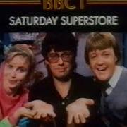Saturday Superstore Caption Card Stating Dr Who Guest On Saturday 1984
