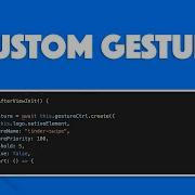 Ionic 5 Preview Create Custom Gestures Simple Tinder Card Animation