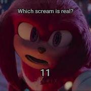 Which Scream Is Real Meme Sonic The Hedgehog 3