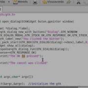 GTK Tutorial 14 Modal Dialog Part 2