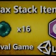 Unity 3D Survival Game Max Stack Items C 13
