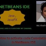NetBeans Java JavaFX Code Completion Tutorial