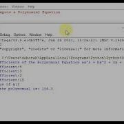 Python Program To Compute A Polynomial Equation