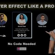 Creative Team Member Card With Hover Effect Like Pro No Code Elementor Tips Tricks